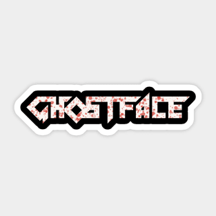 Metal Slasher Ghostface Sticker